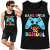 TANK TOP ŚMIESZNY GAME OVER SCHOOL